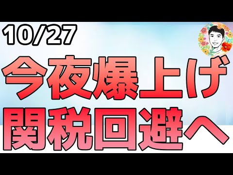 中国の敗北⁉レアアース規制を1年延期して米の100%関税を回避!【10/27 米国株ニュース】