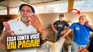 ERIK MANDOU ENTREGAR UMA CADEIRA DE 3 MIL NA CASA DO GALO CEGO 🤣🤣 | GALO CEGO