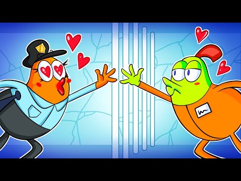 Locked Up… and In Love?! 🔒❤️ Prison Love at First Sight | Pear Vlogs Drama Series