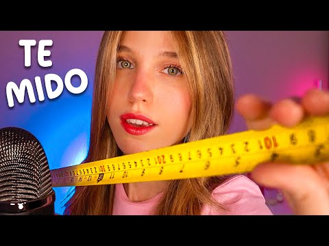 ASMR TE MIDO LA CARA HASTA QUE TE DUERMAS 📏💆🏼‍♀️✨ (Midiendo cada parte de tu carita ROLEPLAY)