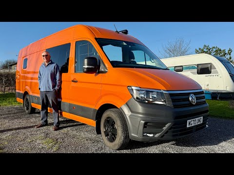 £107,000 Camper Van Tour : Hoppy Camper VW Crafter