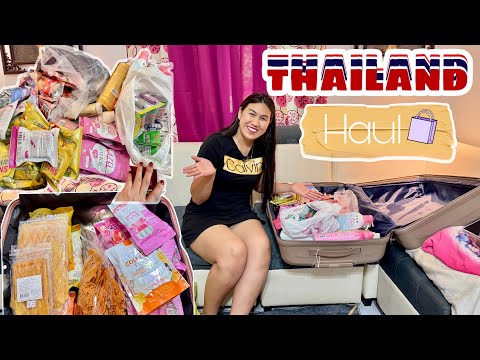HUGE HAUL NG MGA NAPAMILI KO SA THAILAND | IBAT IBANG PRODUCTS FROM THAILAND