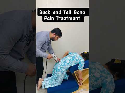 Back pain and Tail Bone pain Treatment #shortsfeed #shorts