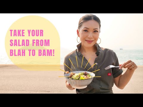 Green Salad Makeover! Plus my FAV Homemade Dressing