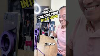 How to turn your phone into a tripod and selfie stick quickly with the Ulanzi MA60 #ulanzi