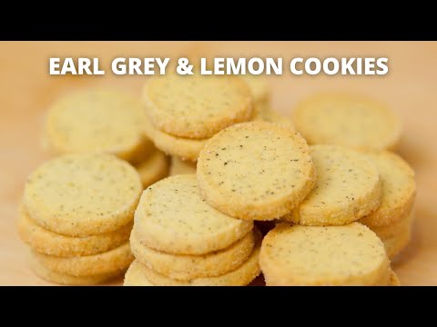 Buttery pol! EARL GREY & LEMON COOKIES!