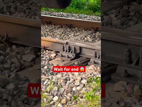 Wait for end😱 #yt #automobile #machinerychannel #train #youtube #railway #indianrailways #reels