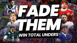 These NFL Teams Are OVERHYPED👀 | Best NFL Win Total UNDER Bets for 2026 | TWBB Ep. 52