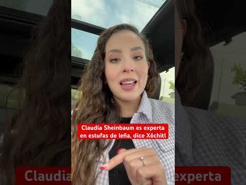 Claudia Sheinbaum experta en estufas de leña, dice Xóchitl