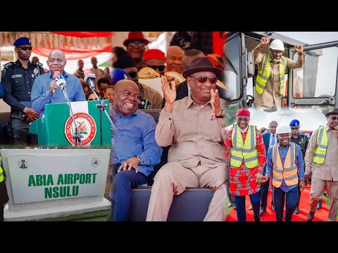 Alex Otti Speech At Flagoff Of Abia Cargo & passenger Airport In Nsulu To Be Completed In 36months