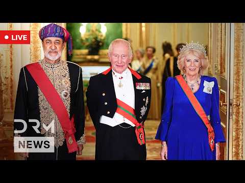 LIVE: King Charles Hosts Oman’s Sultan Haitham at Windsor Castle State Banquet | AC1N