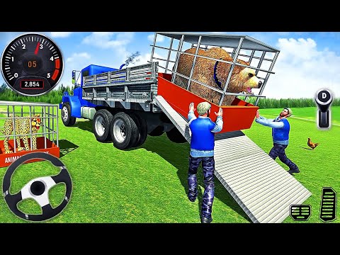 Animal Truck Transport - Real Zoo Transporter Truck Driving - Android GamePlay