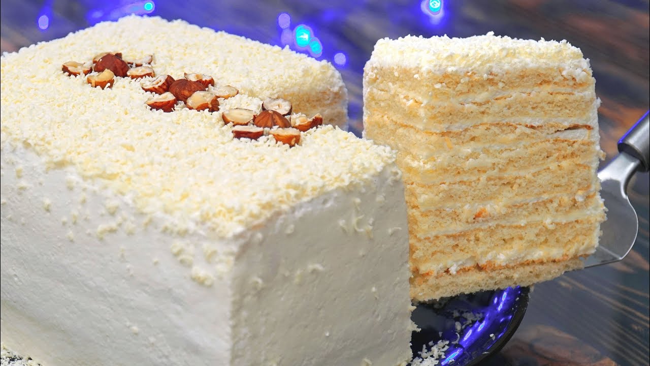 5 вкусных тортов за 30 минут! Торт на новый год