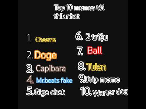 ae thik meme nào thì bình luận