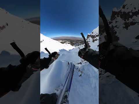 GoPro | Rowdy Backcountry Ski POV 🎬 Josh Daiek #Shorts #Ski