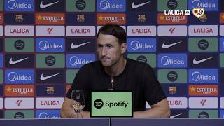 Beñat San José tras el FC Barcelona 5 - Rayo Vallecano 2