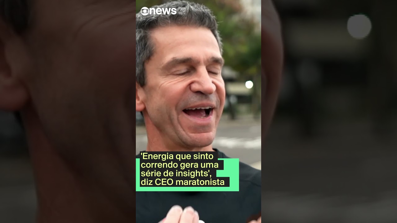 Energia que sinto correndo gera uma série de insights diz CEO maratonista