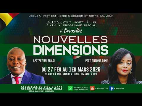 ADV LIVE  - Pasteur Antonia   - Dimanche 01 Mars 2026