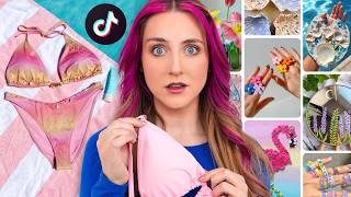 I Tested VIRAL TIKTOK Summer Craft Hacks