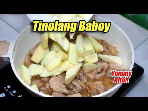 Ang Tinolang Baboy na Swak sa Panlasa Nyo! Mag-Ready na Kayo ng Isang Kalderong Kanin! Yummy!