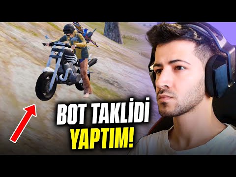 SADECE BOT TAKLİDİ YAPARAK WİN ALMAK? pubg mobile