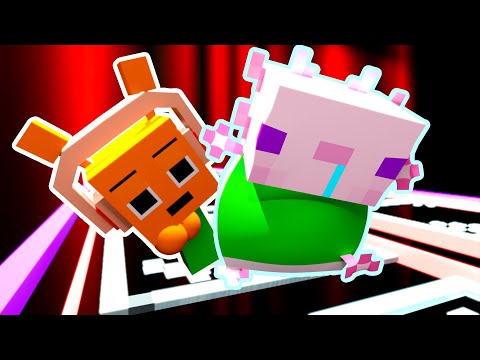 Squid Game Axolotl in MINECRAFT!!! & best funny shorts compilation!!!