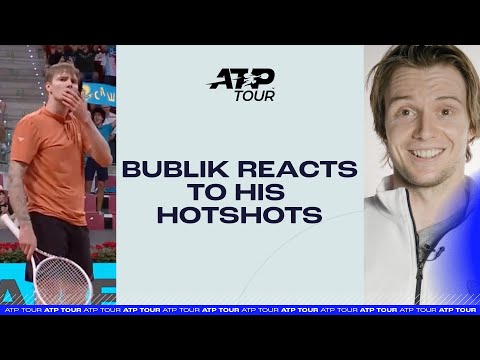 Bublik looks back at his BEST hot shots 🔥