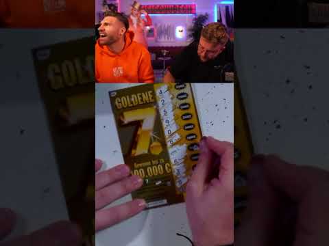 Goldbarren in goldener 7