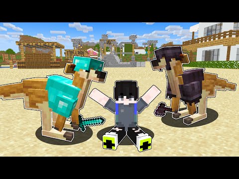 Adopting The STRONGEST KANGAROO in Minecraft | TAROPA VILLAGE