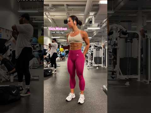 MY SIX PACK ABS ROUTINE! #absworkout #coreworkout #homeworkout #gymmotivation