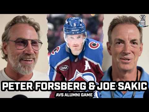 Joe Sakic on Cale Makar��s Contract & Peter Forsburg at Avs Alumni Game + More