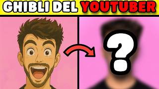 Adivina al YOUTUBER con Dibujos de ESTUDIO GHIBLI!🎨🔥Trivia de youtubers version caricaturas!