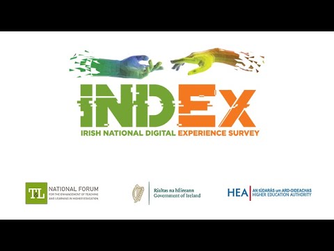 Irish National Digital Experience (INDEx) Survey Report Launch