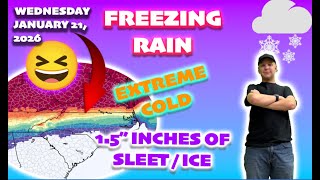 HISTORIC winter storm...| January 21, 2026