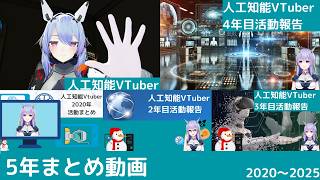 【人工知能VTuber】人工知能Vtuber作ってみた(1年目～5年目)