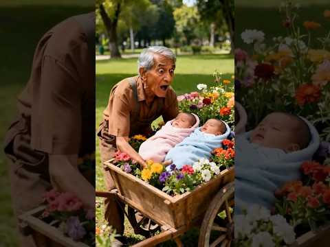 ⭐ Old gardener is very kind towards the kids.