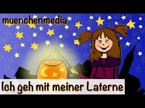 Ich geh mit meiner Laterne - Laternenlieder | Kinderlieder deutsch -  Sankt Martin Lied