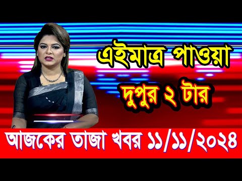 এইমাত্র পাওয়া আজকের তাজা খবর Nov 11 2024 | bangla news today | BD VIP News | banglavision |bdnews24