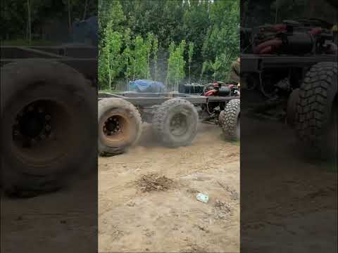 8x8 off-road truck