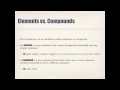 Classification of Matter Concepts