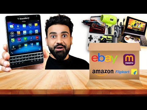 I bought this Blackberry phone and Crazy Tech Gadgets From all Websites
