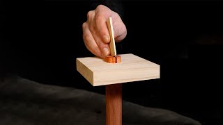 동그란 목재를 연결하는 7가지 놀라운 방법 #woodworking #asmr