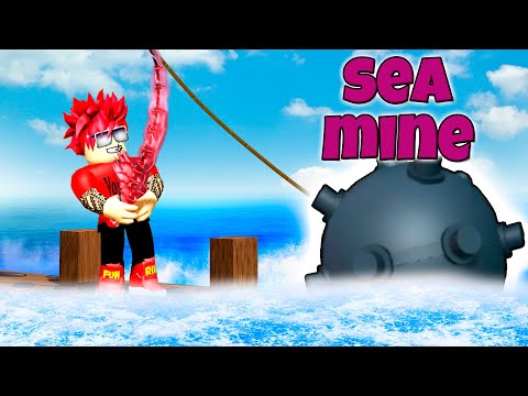 ОХОТА НА SEA MINE в FISCH ROBLOX