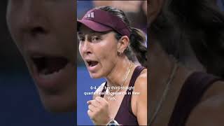 Jessica Pegula Reaches US Open Quarterfinals #JessicaPegula #USOpen #Tennis #WTA #TennisNews