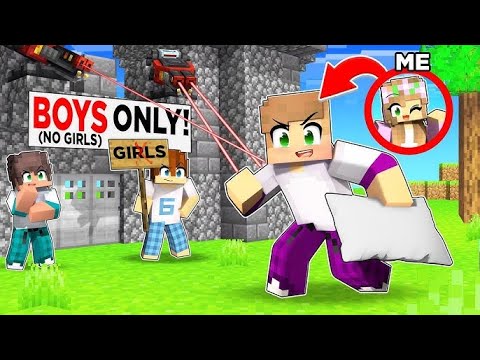 PRANKING my Friends BOYS ONLY SLEEPOVER in Minecraft