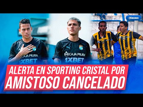¡Última hora! Rival de Sporting Cristal canceló partido amistoso y genera alerta en hinchas | Líbero