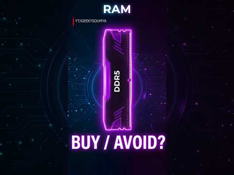 I bought DDR5 but You Don't have to... #gaming #laptopvspc #rtx  #ddr5