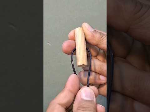 Old carpenter showed this tips pipe wall attachment d.i.y #woodworking #wood #diy #skills #tips