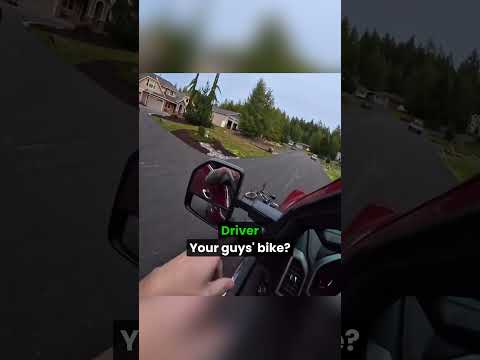 Brats Get Instant Karma After Not Moving Bike #shorts