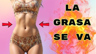 La GRASA de los Lados DESAPARECE con esta Rutina 🔥 Elimina Michelines y Flacidez Fácilmente